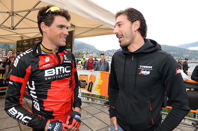 Greg van Avermaet and Fabian Cancellara