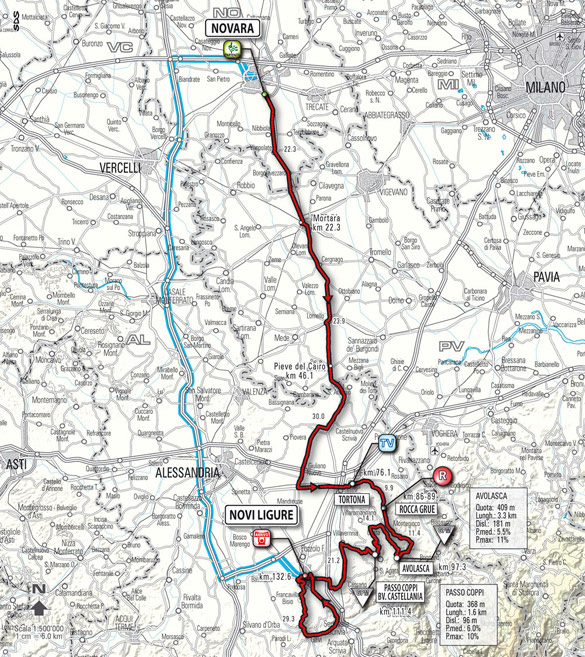 stage 5 route map