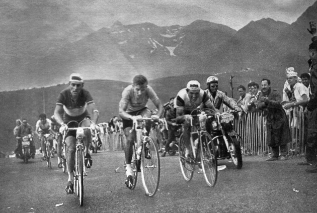1961 Tour de France, Stage 16, Gaul, Anquetil and Junkermann