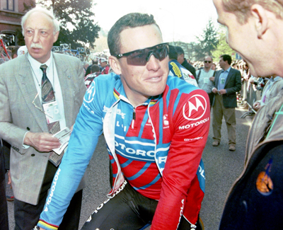 Lance Armstrong in 1996
