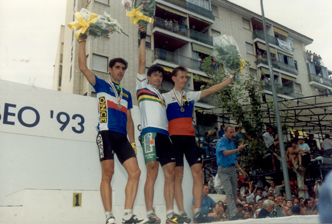 1992 World championships podium