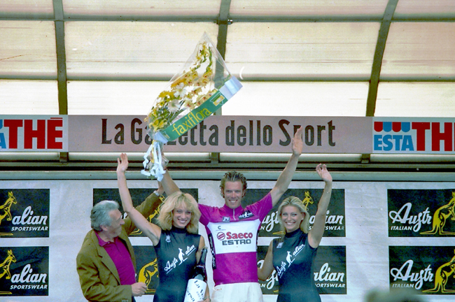Cipollini wins the 1997 Giro purple jersey