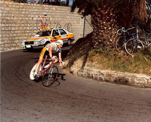 Maurizio fondriest in the 1987 Giro d'Italia