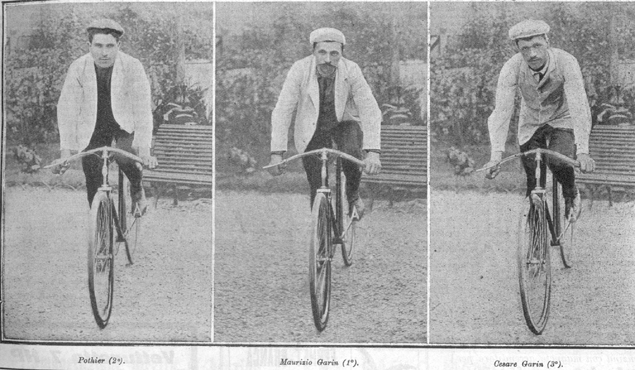 1904 Tour first three riders