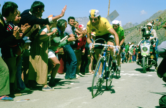 Bernard Hinault in stage 17 of the 1979 Tour de France