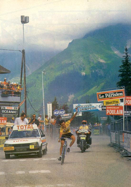 Bernard Hinault wins stage 18 of the 1981 Tour de France