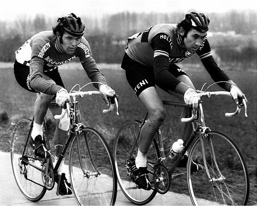 Roger de Vlaeminck and Eddy Merckx