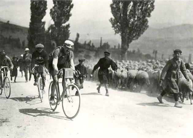 Petit-Breton in the 1913 Tour de France