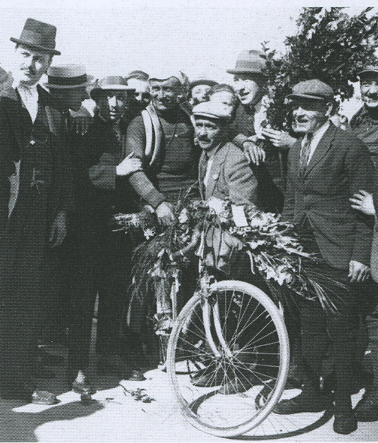 Philippe thys after the 1913 Tour de France