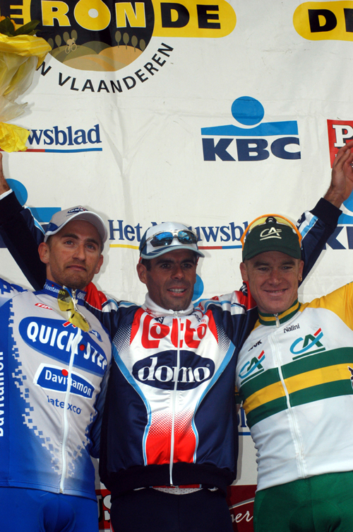2003 Flanders podium