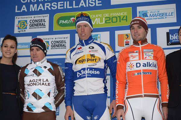 2014 Marseille podium