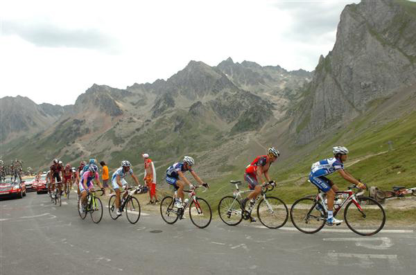 Break in stage 16 of the 2010 Tour de France