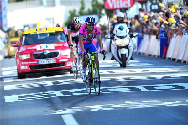 Michele Scarponi and Jens Voigt