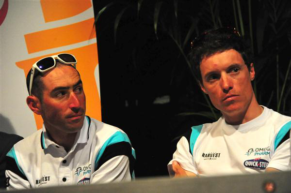 Jerome Pineau and Sylvain Chavanel