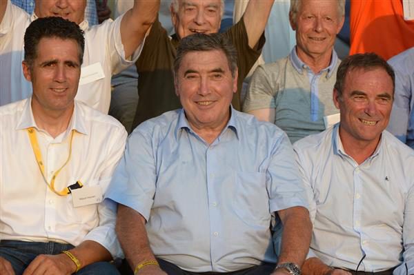 Indurain, Merckx and Hinault
