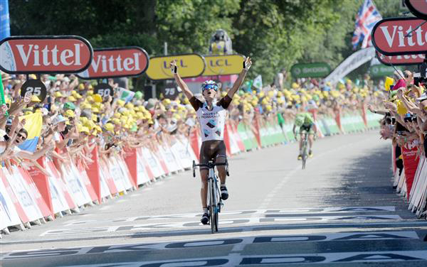 Alexis Vuillermoz wins Tour stage 8