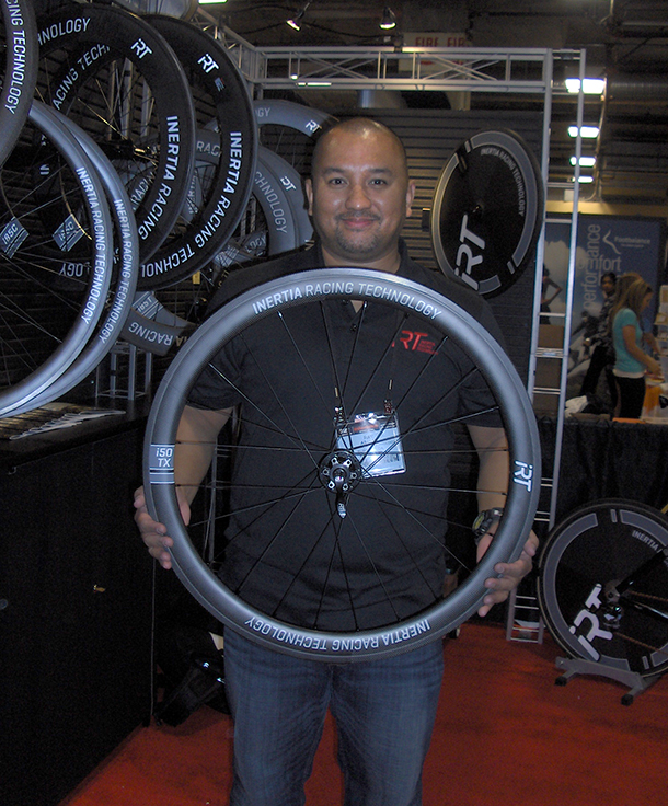 Ray Asante withIRT i50TX cyclocross wheel