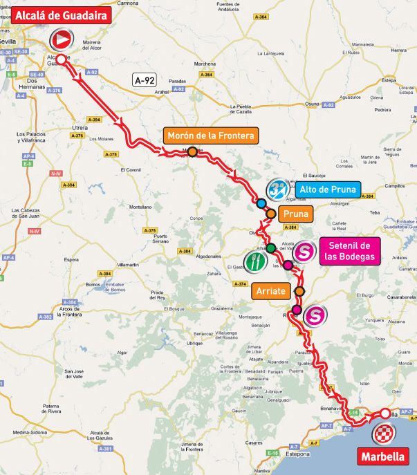 Stage 2 route map