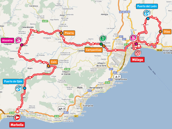 Stage 3 route map