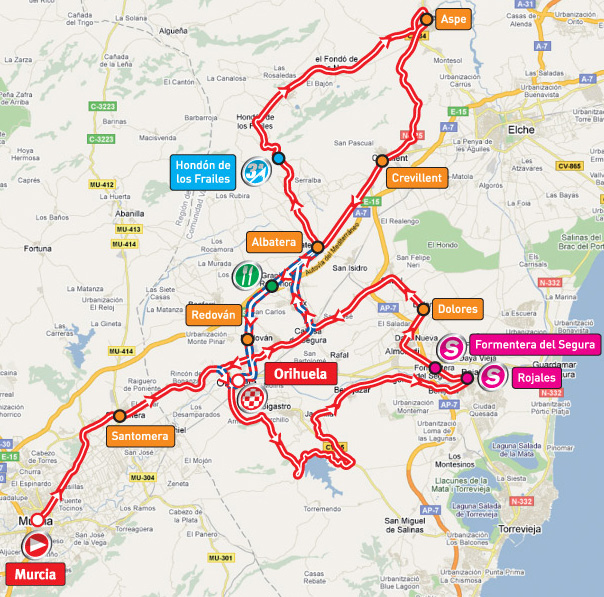 Stage 7 route map