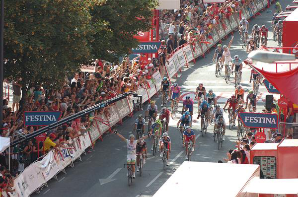 Stage 5 finish