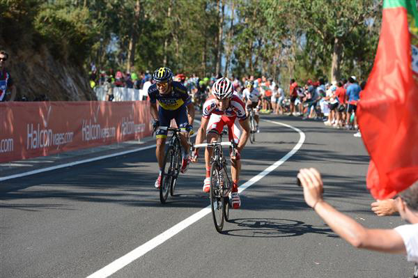 Daniel moreno and Nicolas Roche