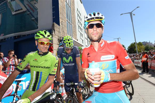 Ivan Basso and Vincenzo Nibali