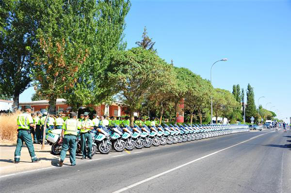 Police motorcycles