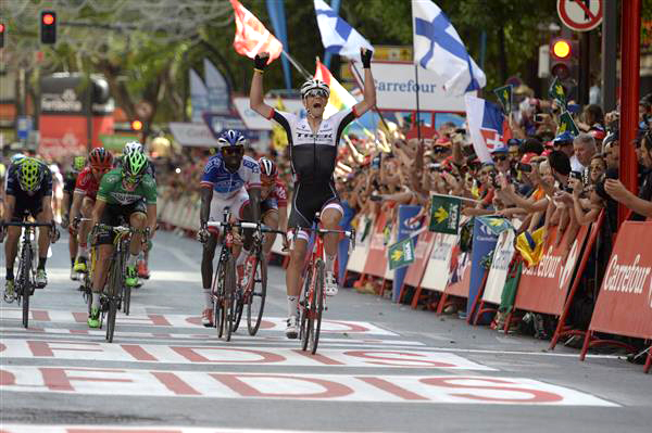 Jasper Stuyven wins Vuelta stage 8