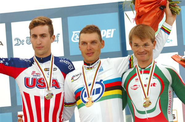 World championship podium