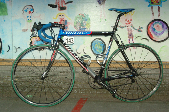 Alessandro Ballan's bike