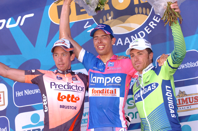 2007 Ronde van Vlaanderen podium