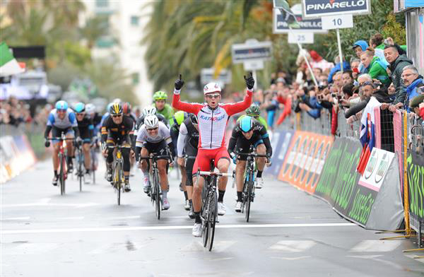Alexander Kristoff wins 2014 Milan o-San Remo