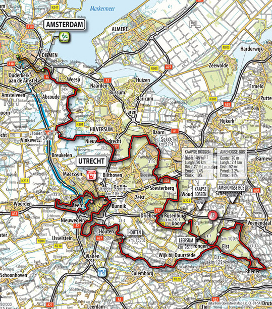 Stage 2 route map