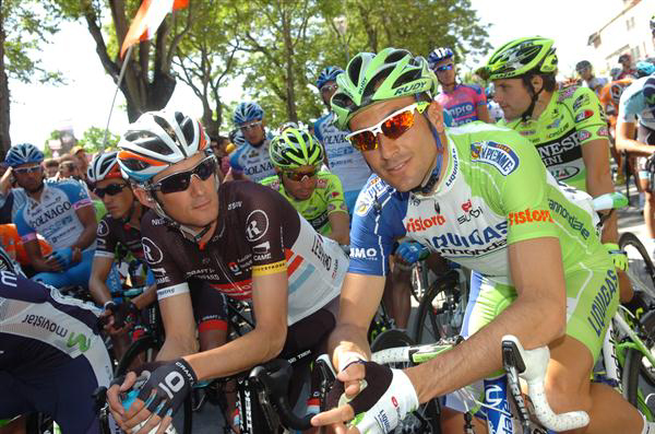 Frank Schleck and Ivan Basso