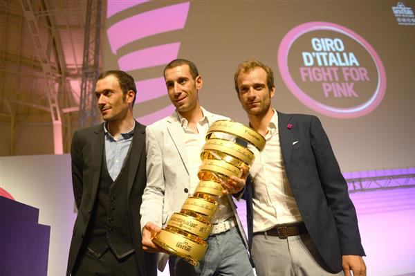 Ivan Basso, Vincenzo Nibali and michele Scarponi