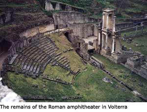 Roman amphitheater, Volterra