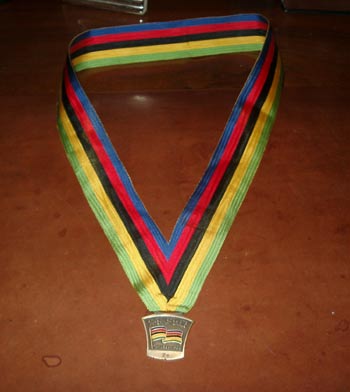 Bitossi's silver medal