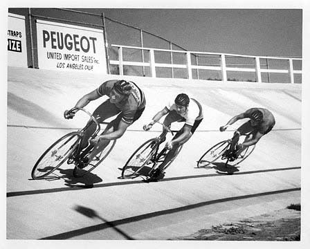 Bill and others at the Encino velodrome