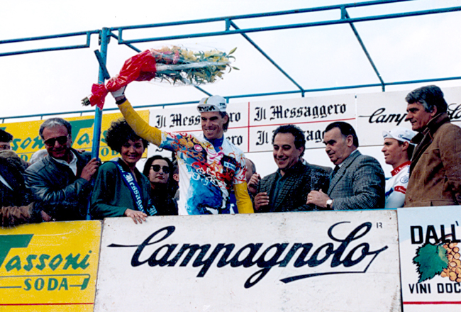 Phil anderson is the first leader of the 1988 Tirrreno-Adriatico