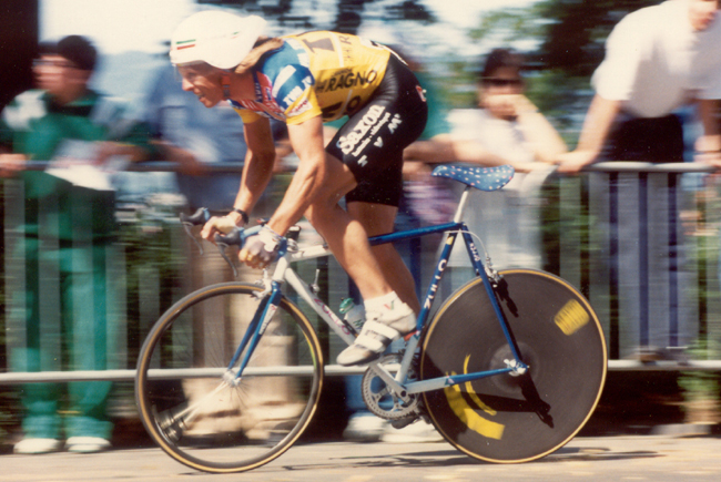 Phil anderson time trial in the 1989 Giro d'Italia