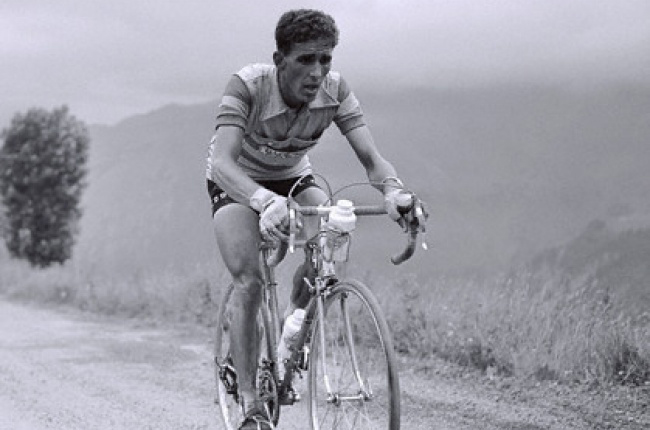 Federico Bahamontes in the 1956 Tour de France