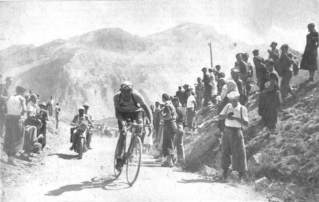 Bartli in the 1938 Tour de France