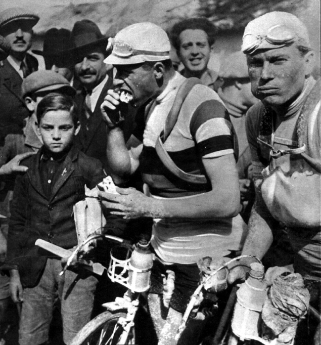 Alfredo Binda in the 1928 Giro d'Italia