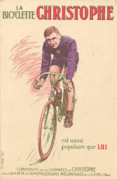 Christophe bicycles poster