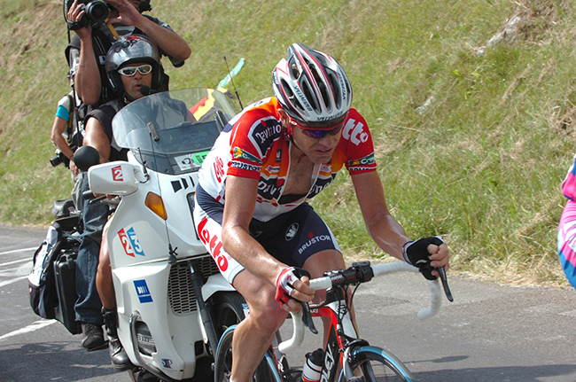 Cael Evans in the 2006 Tour de France