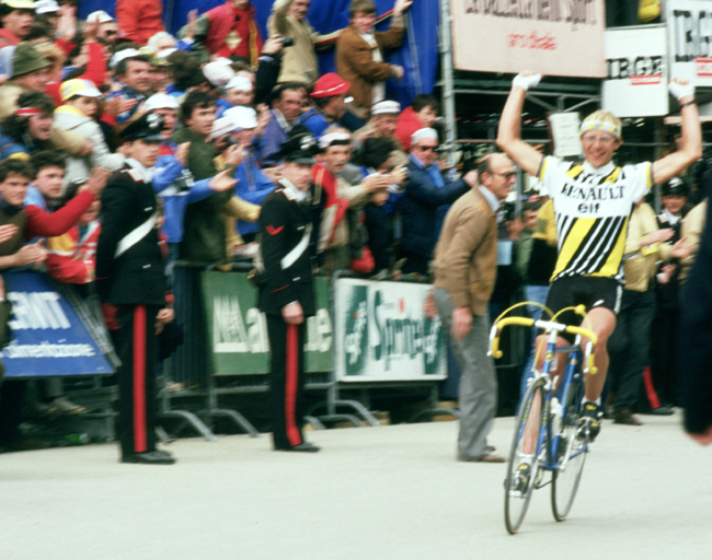 Laurent Fignon wins the 1984 Giro' stage 20