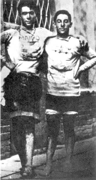 Lauro Bordin and Costante Girardengo