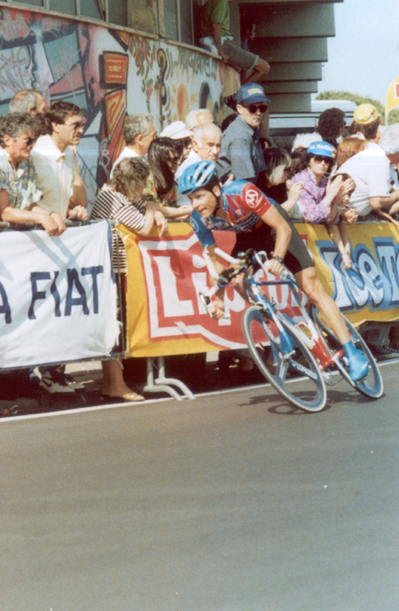 Hampsten in the 1994 Giro d'Italia
