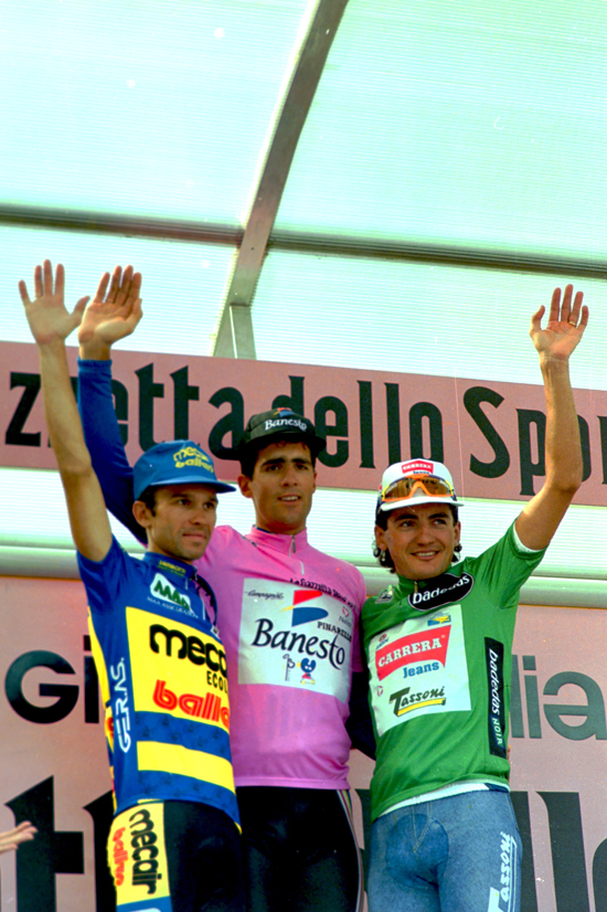 1993 Giro d'Italia final podium